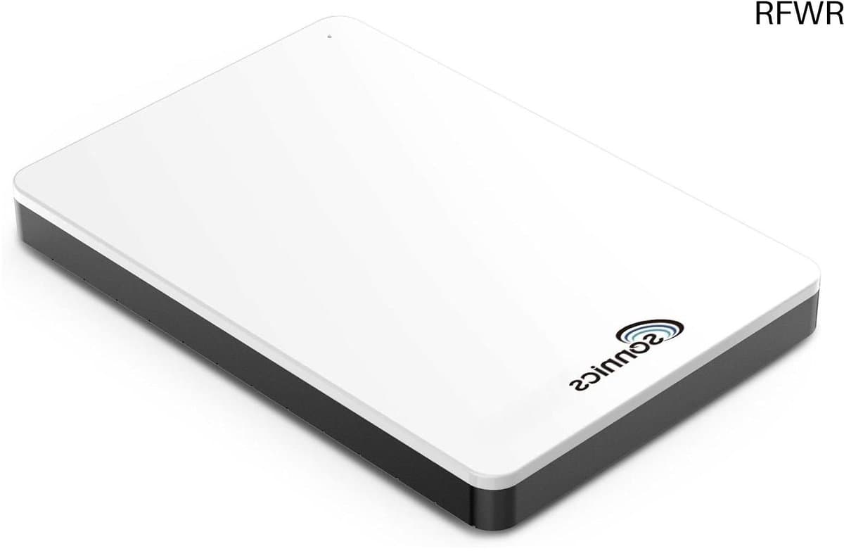 RFWR® 1TB USB 3.1 Type C Externe Draagbare Harde Schijf voor PC, Mac, Smart TV, XBOX en PS4/PS5 - Wit — afbeelding 1