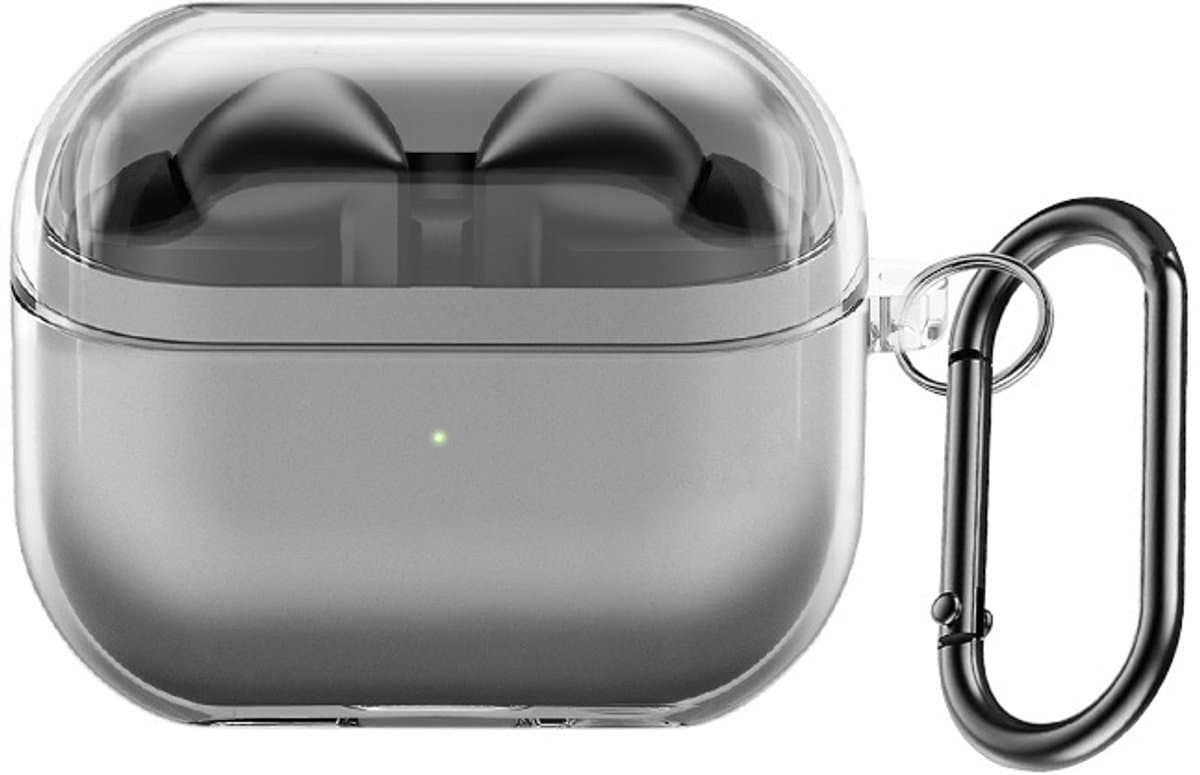 Beschermhoes Geschikt voor Samsung Galaxy Buds 3/Buds 3 Pro met karabijnhaak — afbeelding 1