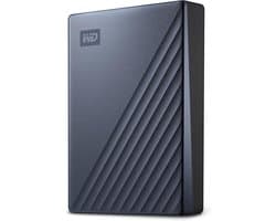 Draagbare 2TB harde schijf met 256-bit hardwareversleuteling en automatische back-up software
