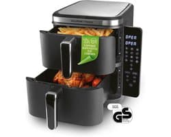Vertikale heteluchtfriteuse 10L met 4 niveaus, Touchscreen en Ruimtebesparend Ontwerp