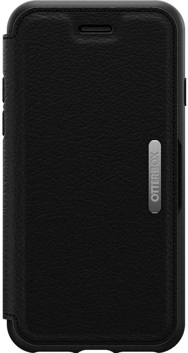 OtterBox Strada Apple iPhone SE 2022 / SE 2020 / 8 / 7 Book Case Zwart — afbeelding 1