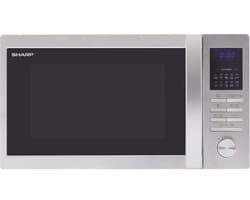 Combi grill - 900W - 25L - Roestvrij staal - Blauw