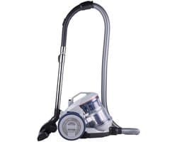 Dirt Devil Stofzuiger zonder Zak DD2501 - HEPA 12 Filter - 3 Opzetstukken - 850W - Grijs/Blauw