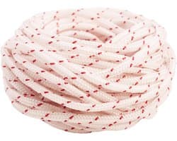 Startkabel grasmaaier 10m - 4mm nylon - vervangingskoord - geschikt voor verschillende machines - ShopVlot