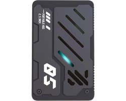 Externe Harde Schijf - Draagbare Opslag - Snelle Data Transfer - Schokbestendige Behuizing - 25 Inch - Zilver