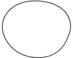 Grasmaaier Aandrijfriem - Vervangingsriem Gazonmaaier - Gazon Onderhouden - Duurzame Rubber Constructie - 88.9 Inch Lang - Zwart