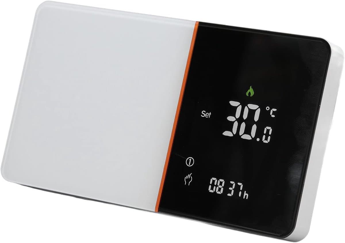 Slimme Thermostaat - Temperatuurregelaar - Energie Besparen - Dubbele Sensor - 5.2 x 3.0 Inch - Wit — afbeelding 1