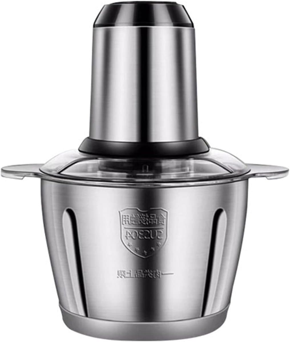 Keuken gehaktmolen - Vleesmixer food chopper - Maaltijden bereiden - Grote capaciteit - 3L kom - Zwart — afbeelding 1