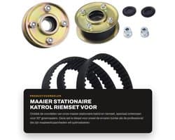 Dailygoods- Maaier Katrol Verbeterde Prestaties - Riemset - Compatibel met Toro - 30" Grasmaaier - Brede Compatibiliteit - Voor TimeMaster/TurfMaster