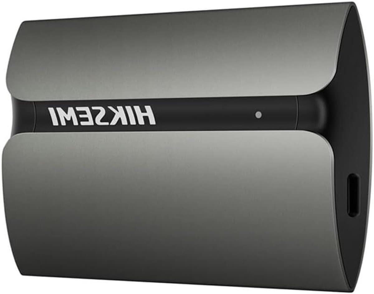 Externe SSD - Draagbare Harde Schijf - Snelle Data Opslag - Compact en Lichtgewicht - 512 GB - Grijs — afbeelding 1
