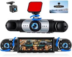 Dashcam - 3,16 inch - Dual lens - Full HD 1080p - Voor Auto's en Vrachtwagens