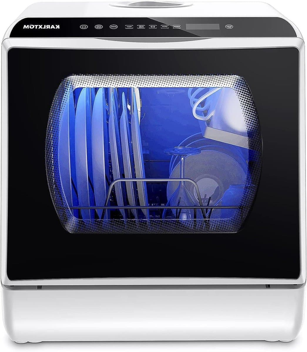 Compacte Vaatwasser - Mini Vaatwasser - Kleine Keukens - Ingebouwd Watertank - 42 cm Breed - Wit — afbeelding 1