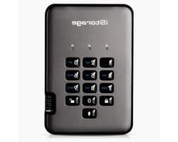 Externe SSD - Veilige dataopslag - Digitale activa beschermen - Wachtwoord beveiligd - 128 GB - Grafiet