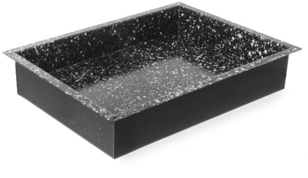 Tray CONVECTOMAT KLASSIEK GN 2/3, HENDI, GN 2/3, Zwart, 354x325x(H)60mm, Rechthoekig — afbeelding 1