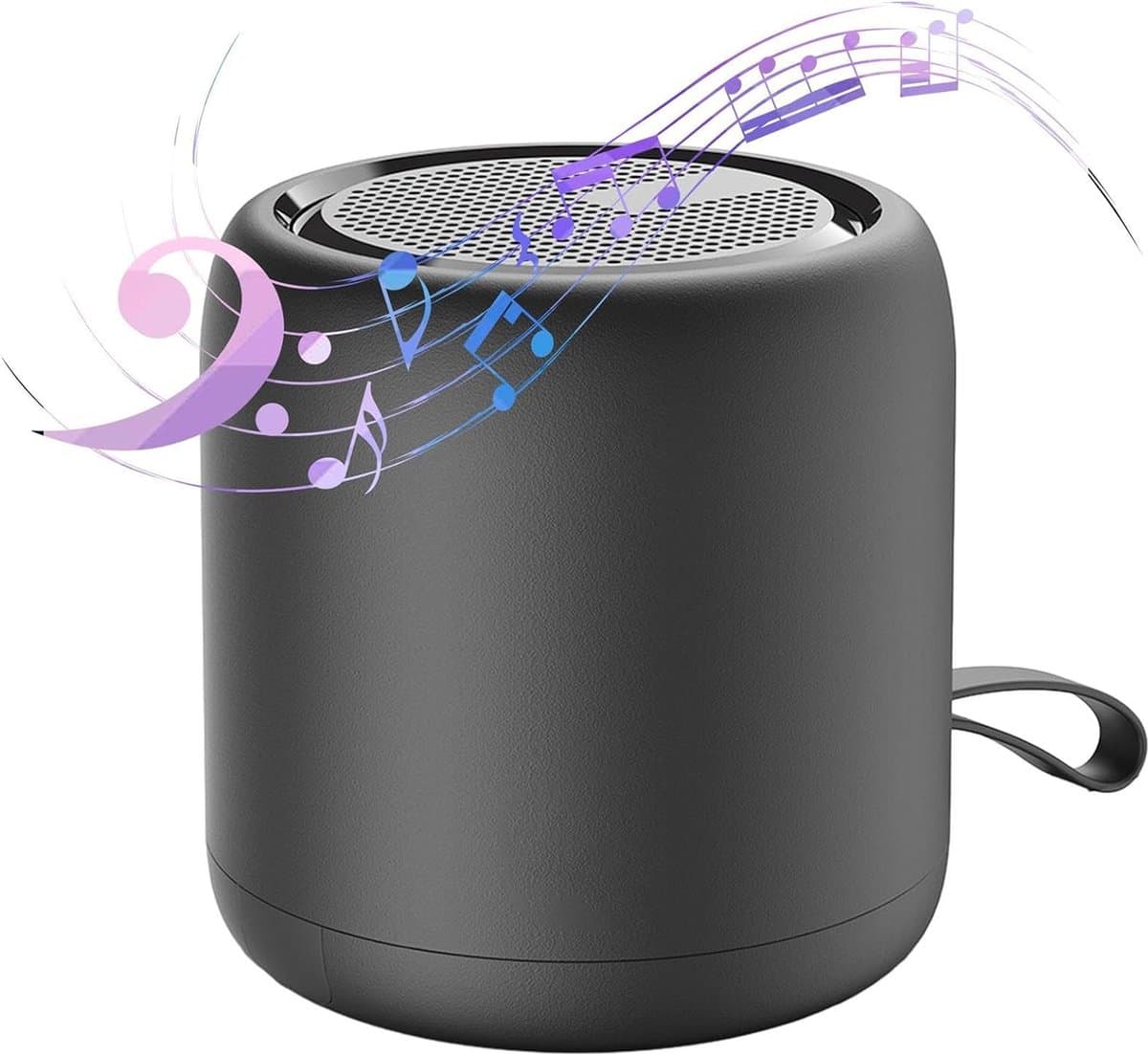 Draadloze Draagbare Luidspreker F11 Mini-luidspreker Waterdicht & TWS-stereokoppeling & Subwoofer & Spraakoproepfunctie & Type-C Snelladen, Waterproof Wireless Speaker 24 Uur Batterijduur Verjaardag-Cadeau-Muziek — afbeelding 1