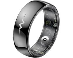 WizBay Premium Select® FlashSense Smart Ring – Glucose & ECG Meting – Gesture – Hypoallergeen – Waterdicht IP68 – Dames & Heren – Oplaadcase – Slaap, O2, Bloeddruk, Hartslag & Sportmonitoring - Zwart #10