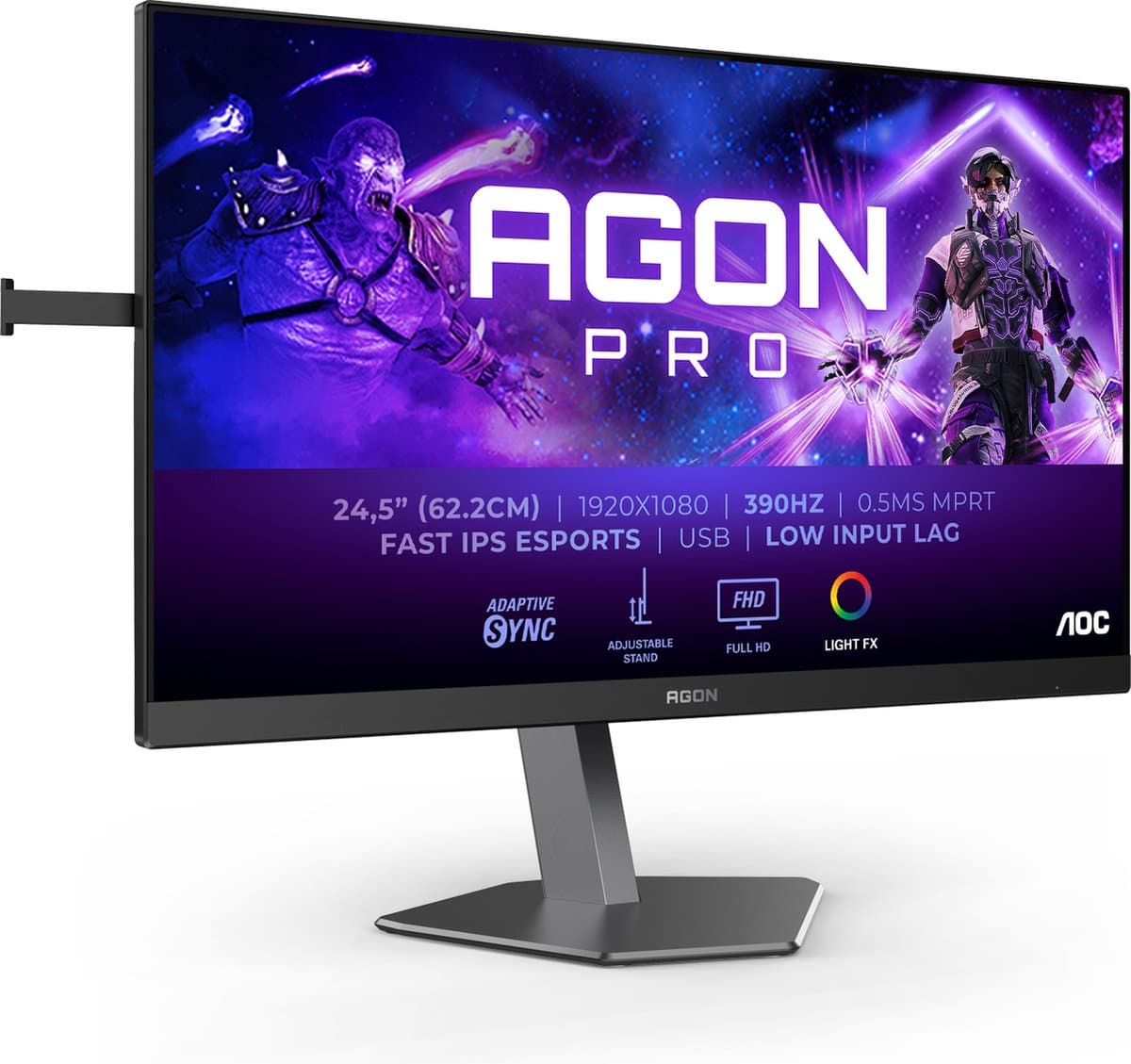 AOC AGON PRO AG256FS - Full HD E-Sports Gaming Monitor - 390hz - 24.5 inch — afbeelding 1