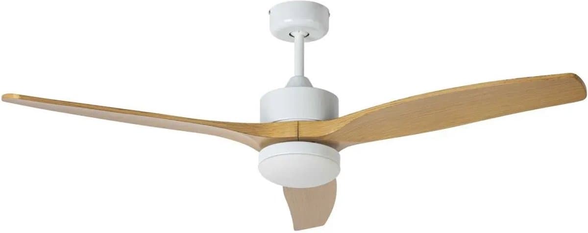JATA JVTE4232 - plafondventilator met verlichting - afstandsbediening - 132 cm diameter - voor ruimtes tot 25m2 - timer - 6 snelheden — afbeelding 1