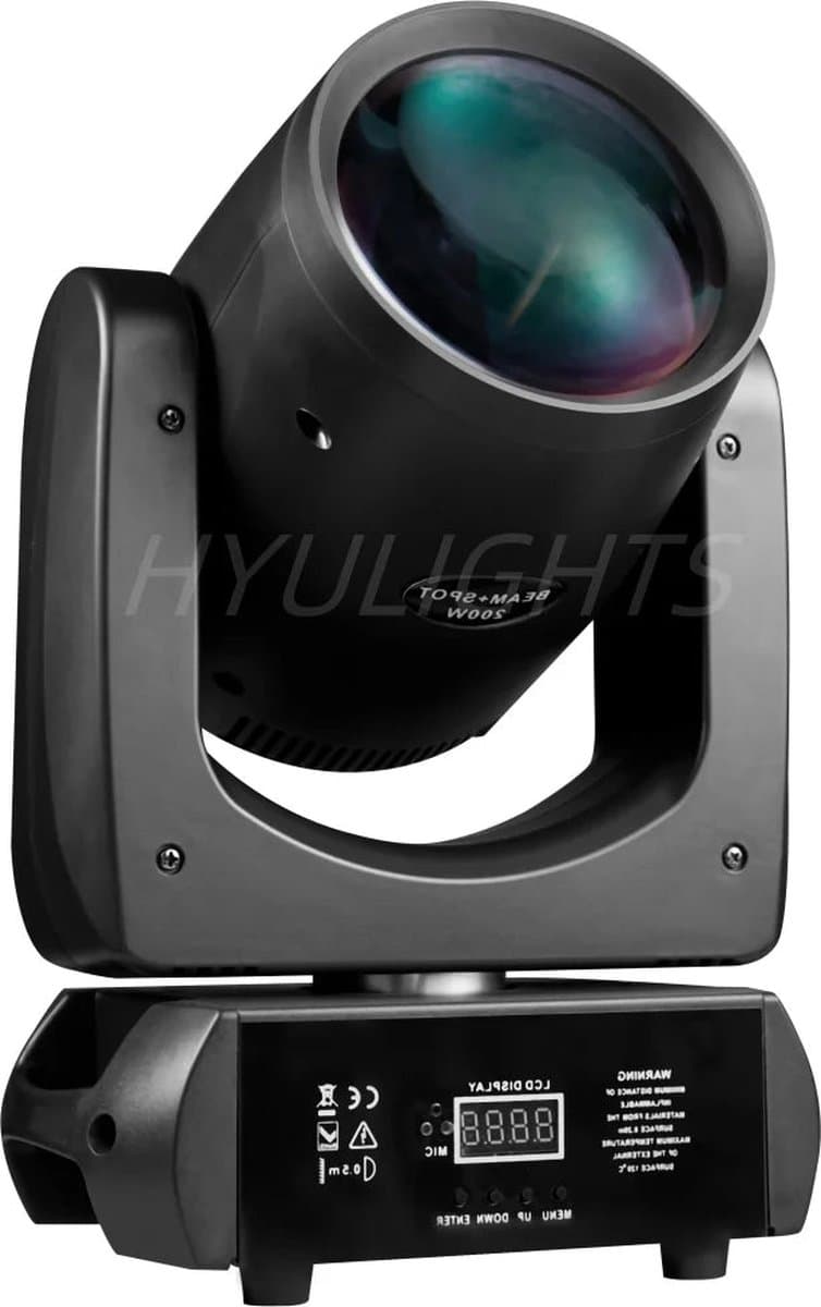 Discobol Moving Head Roterend Met Laser Par + Strobe - Discolichten - Effecten - Feestverlichting - Spot - Verlichting - Disco - Lamp - Licht - Laser - Lichteffect - Geluidgestuurd - DJ - Party - Discolampen - RGB — afbeelding 1