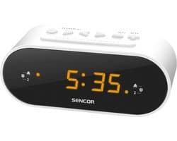 Sencor SRC 1100 - Klok Radio - Wit