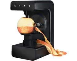 Elektrische Schilmachine - Fruit en Groente - Snel Schillen - Automatische Uitschakeling - 26x13.5x17 cm - Zwart