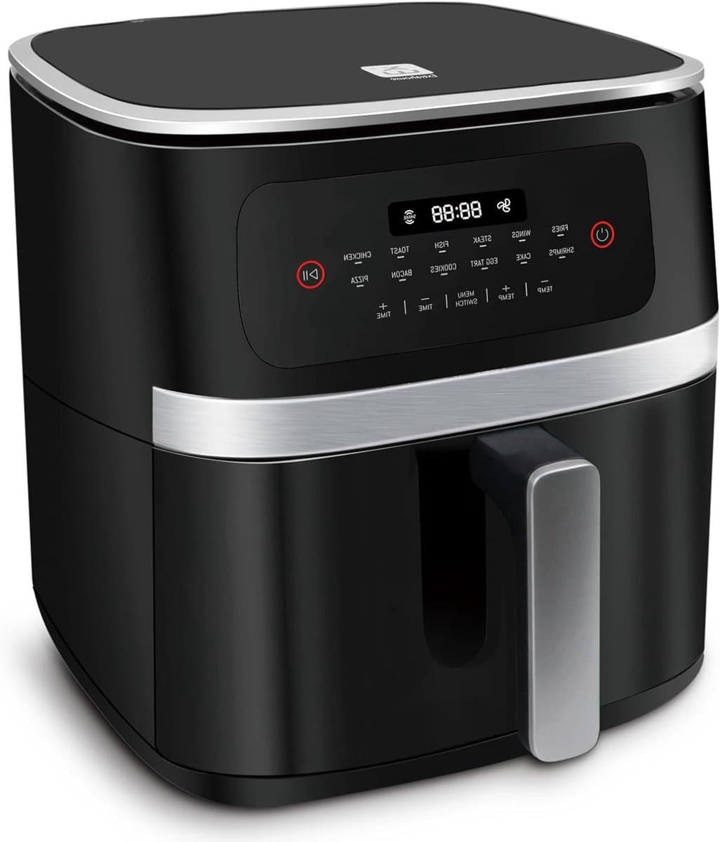 Airfryer XXL - Heteluchtfriteuse Digitaal - Gezond Koken - Olievrije Technologie - 7 Liter Capaciteit - Zwart — afbeelding 1