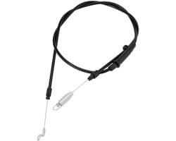 Dailygoods- Koppelingskabel Vervangend Onderdeel - Externe Lengte 1365 mm - Compatibel met Mountfield SP533 - Zwart Plastic - Aandrijfkabel - Draaddiameter 6 mm