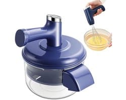 Druiven Schilmachine - Fruit Ontveller - Snel Fruit Voorbereiden - Automatische Werking - 20.8 cm Hoog - Blauw
