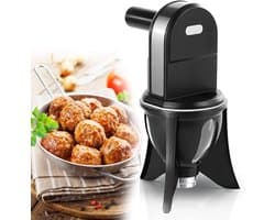 Gehaktbal Vormmachine - Bal Maker - Thuis Koken - Automatische Vorming - 35x25x22cm - Zwart