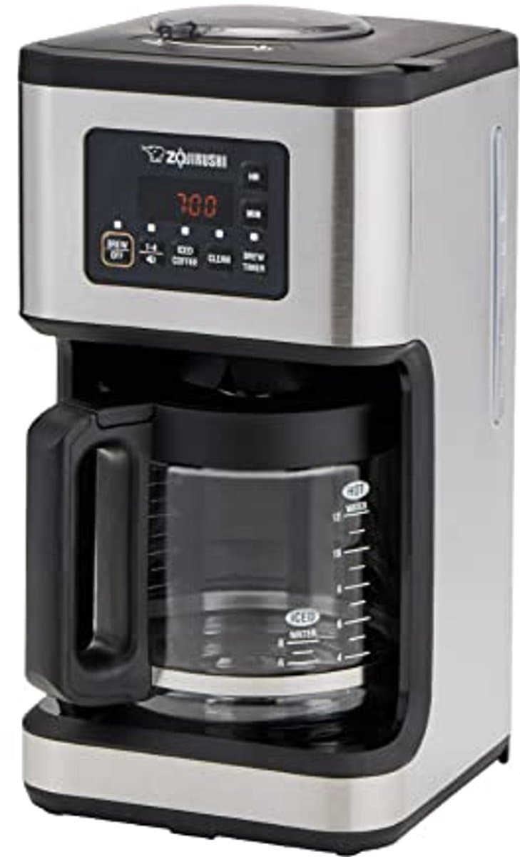 Programmeerbaar Koffiezetapparaat met Micro-Geautomatiseerd Brouwen - 12 Kopjes Warme Koffie of 8 Kopjes Ijskoffie — afbeelding 1