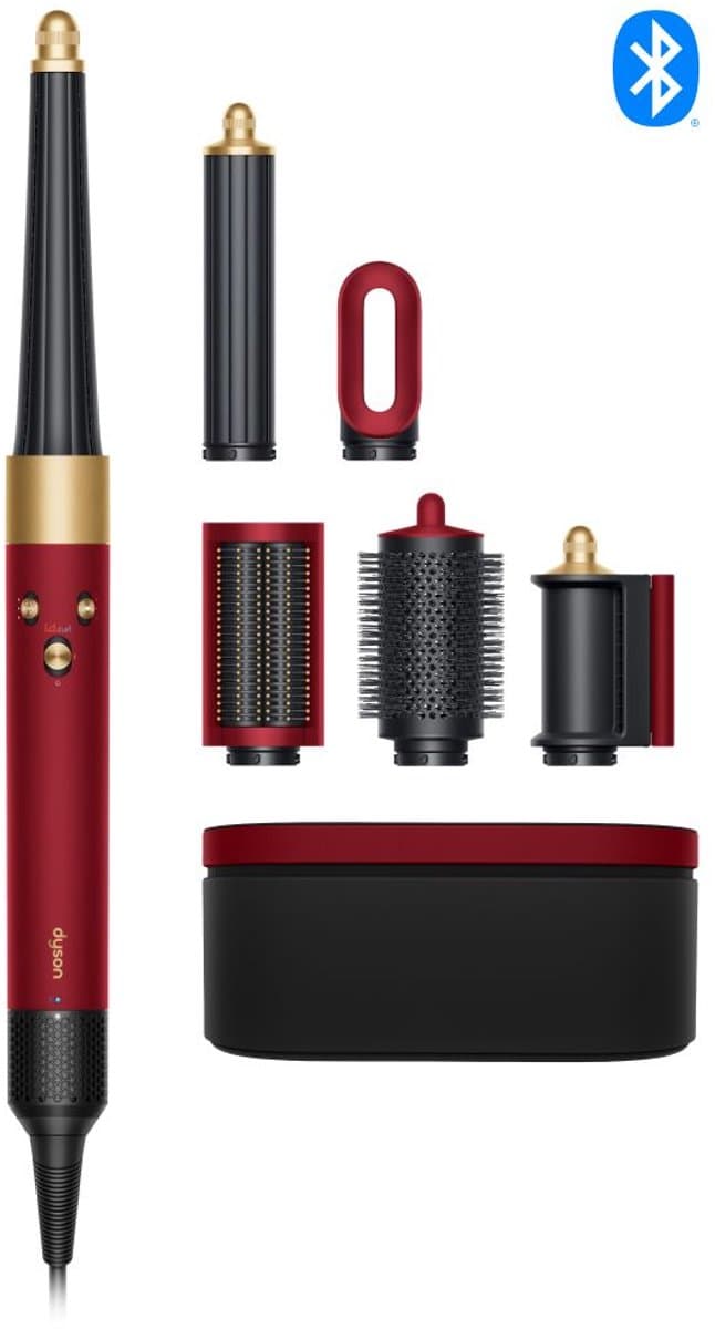 DYSON Airwrap I.D. Straight + Wavy Multistyler Red velvet/Goud — afbeelding 1
