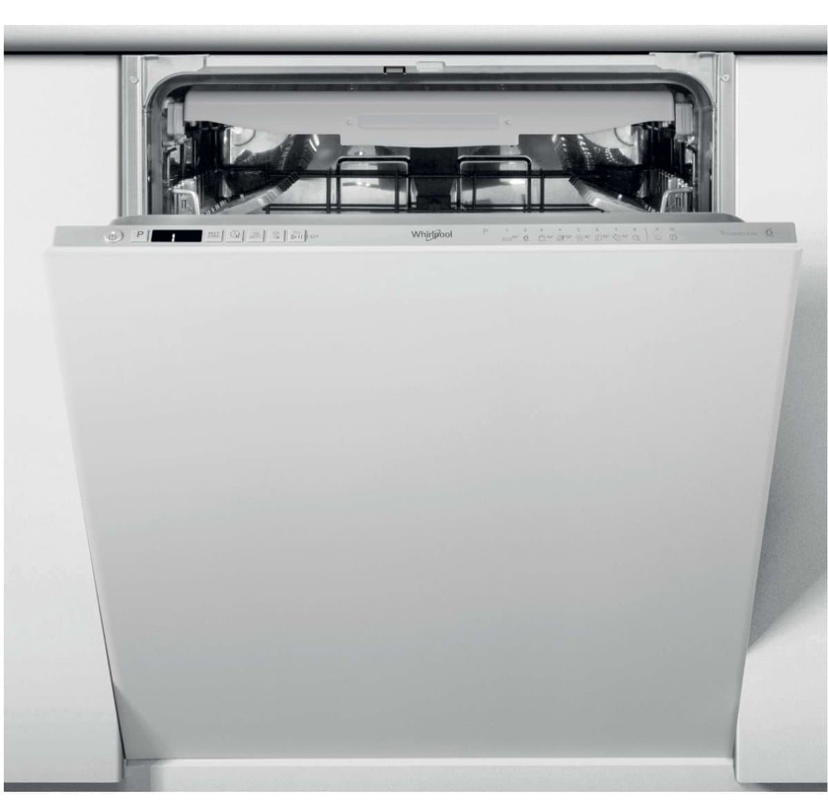 Whirlpool WIO3T133PFE – Inbouw Vaatwasser – Volledig Geïntegreerd – 60 cm – 14 Couverts – 43 dB – PowerClean Pro – NaturalDry — afbeelding 1