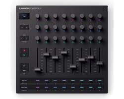 Novation Launch Control XL 3 - MIDI Control Surface - 24 Endloze Encoders - 8 Faders 60 mm - 16 Toewijsbare Knoppen - OLED Display - 5-Pins MIDI - USB-C - 15 Custom Modes