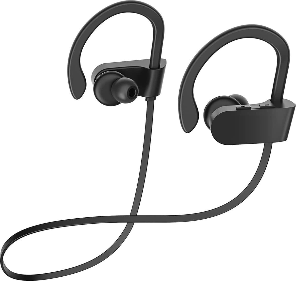 Phreeze BT06 Draadloze Sport Oordopjes - Hardloop Oordopjes - Sport Oortjes - Sportoortjes - Oordopjes Bluetooth - Hardlopen - Stevige Oorbevestiging met Haakjes - Krachtige Bass - Waterdicht IPX8 - Sport Oordopjes — afbeelding 1