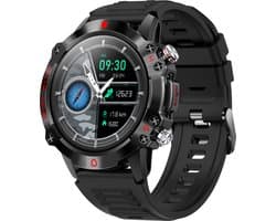 Phreeze Smartwatch - IP67 - Stofdicht + Waterdicht - Stappenteller, Calorie Teller, Slaapmeter, Saturatiemeter - Universeel