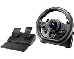 Subsonic Superdrive SV650 Racing Wheel – Stuur met Pedalen & Paddles – 270° Draaibereik – Voor PS4, Xbox, Switch & PC (Niet PS5 Compatibel)