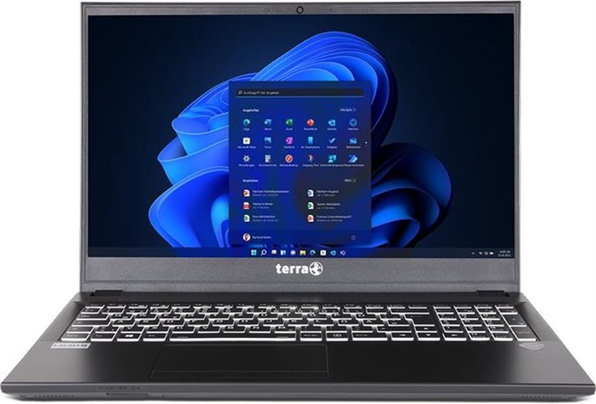 Terra Mobile 1516R 15.6" FullHD laptop - Intel Core i3-1315G4 - 32GB - 2.0TB M.2 SSD - DVD±RW - Windows 11 Pro — afbeelding 1
