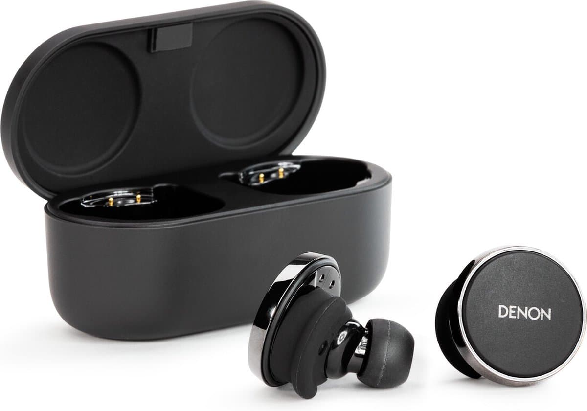 Denon PerL Pro Earbuds - Draadloze oordopjes met gepersonaliseerd klankprofiel - Waterbestendig - 8 + 32 uur batterijduur — afbeelding 1