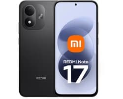 REDMI Note 17 - Black - 4G RAM - 128GB - 7700 mAh-batterij met 45 W turboladen - 6,99" FHD+ oogvriendelijk AMOLED-display - IP65 stof- en waterbestendigheid