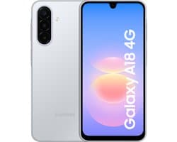 Samsung Galaxy A18 4G - Smartphone - 128GB - Silver
