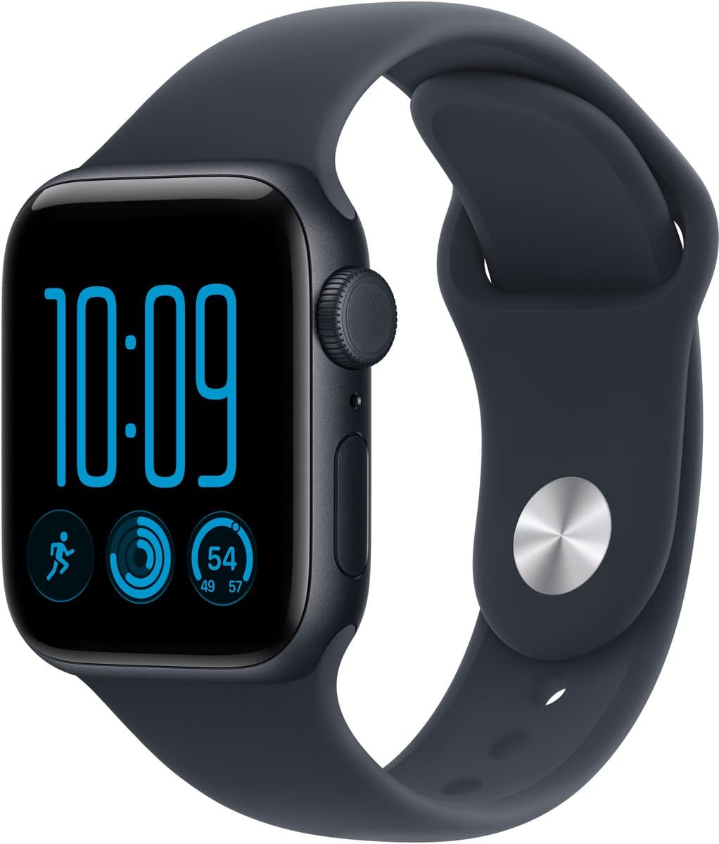 Apple Watch SE (3nd generation) OLED 40 mm Digitaal 324 x 394 Pixels Touchscreen 5G Marineblauw Wifi GPS — afbeelding 1