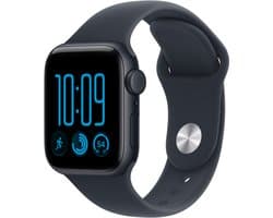 Apple Watch SE 3 - Wifi + 5G - 40mm - Midnight Aluminium Case with Midnight Sport Band - S/M