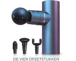KLS® Massage Gun - Massage Gun Mini - Massage Pistool - Grijs - 14cm x 5cm x 10cm