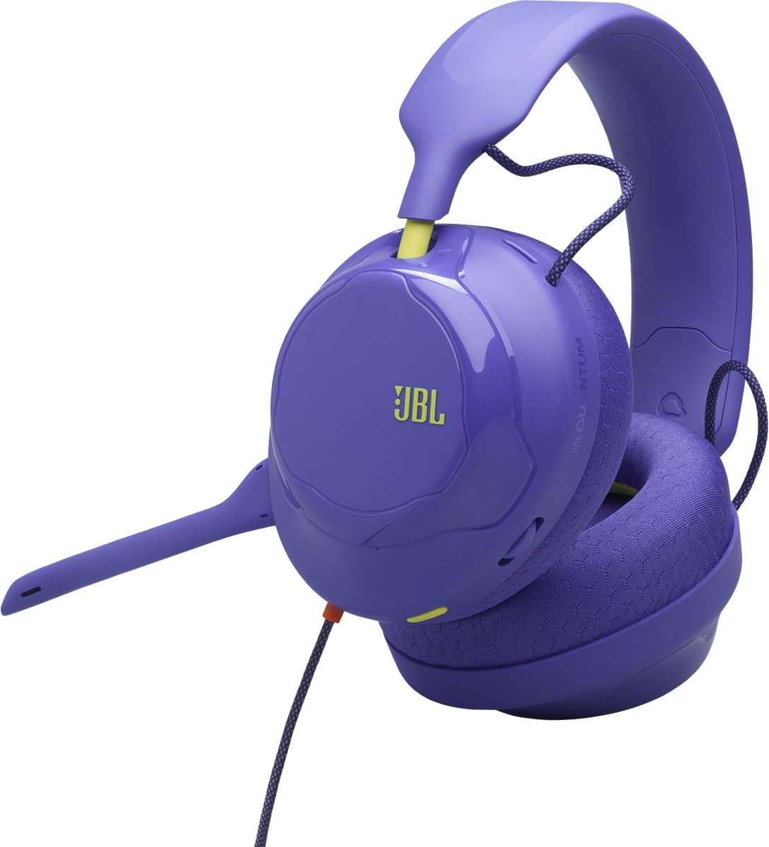 JBL Quantum 120 – NIEUW – Bedrade Gaming Headset – PC/PS5/PS4/Nintendo Switch/Xbox – Afneembare Ruisonderdrukkende Microfoon – 3.5mm jack - Paars — afbeelding 1