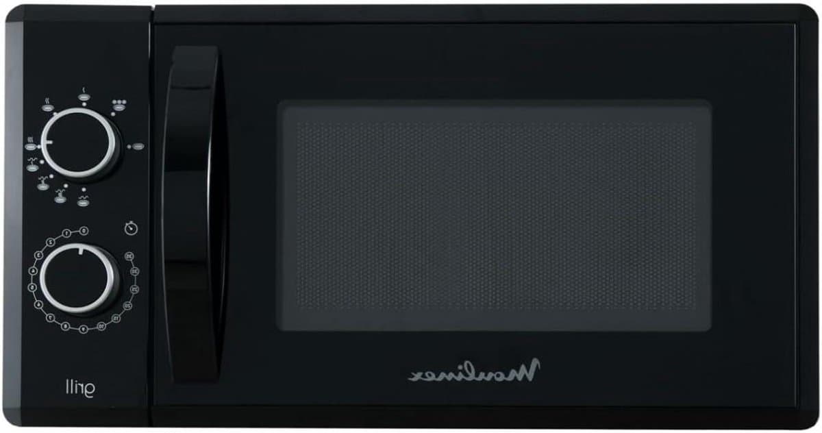 Magnetron - Microgolfoven - Snel opwarmen - 800 Watt vermogen - 20 Liter - Zwart — afbeelding 1