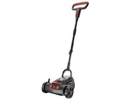 Elektrische Grasmaaier - Accu grasmaaier - Gazon onderhoud - Borstelloze Motor - 22 cm snijbreedte - Zwart