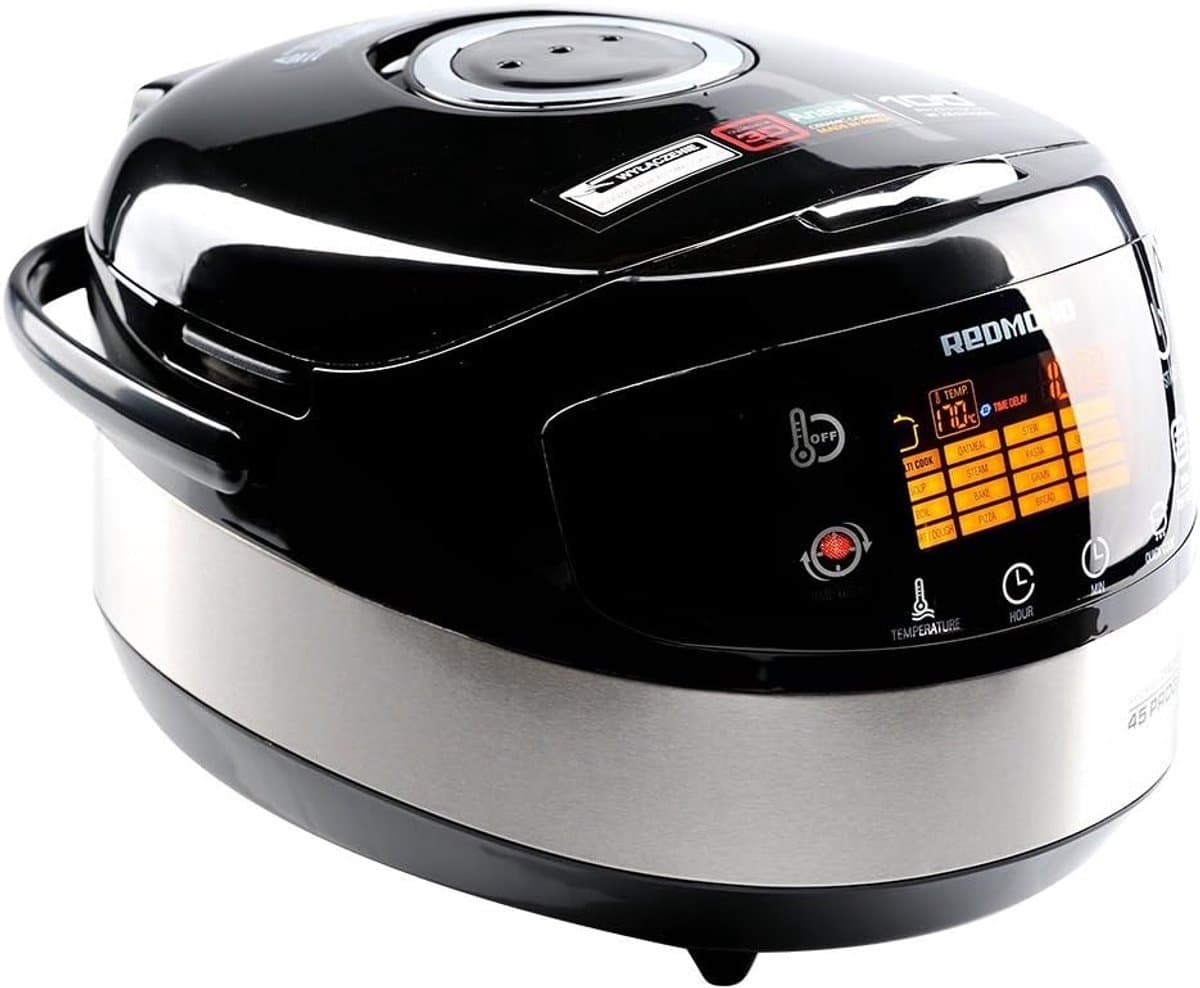 Multicooker - Keukenmachine Koken - Maaltijden Bereiden - 3D Verwarming - 5 Liter - Zwart — afbeelding 1
