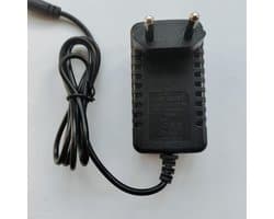 Netstroom Adapter - Stroomvoorziening - Externe Harde Schijf - Universele Spanning - 12V - Zwart