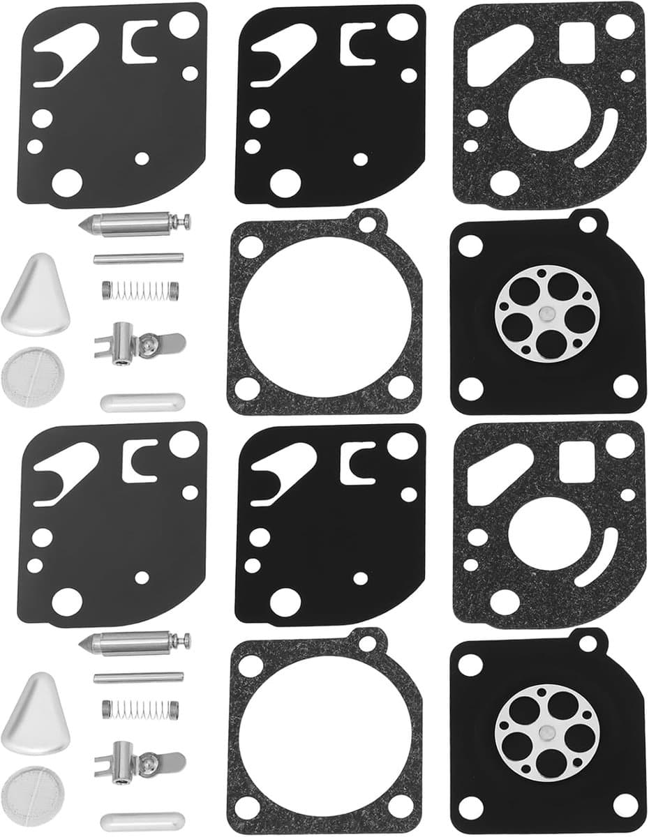 SnelShoppen - 2 Sets Grasmaaier Carburateur Reparatieset RB-27 Compatibel met Zama C1U-K10A C1U-K12 Voor Tuinonderhoud — afbeelding 1