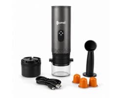 Cupré Draagbare Espressomachine - Capsules & Gemalen Koffie - 20 Bar